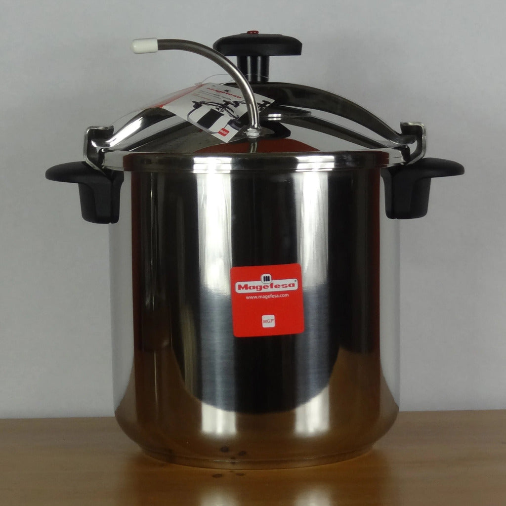 MageFesa Rapid Stainless Steel 3 QTS. Pressure Cooker - 2 Pieces