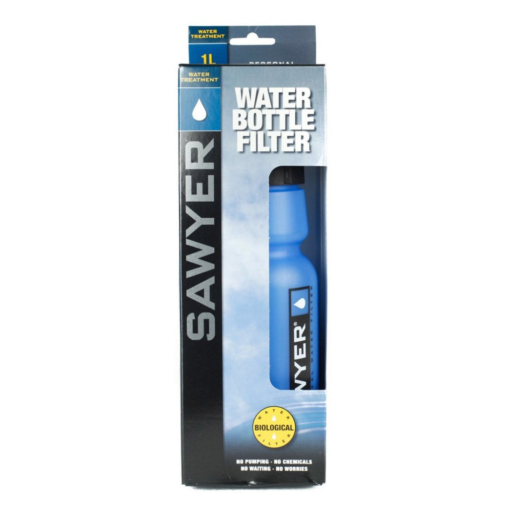 Sawyer Navy Silicone Water Bottle